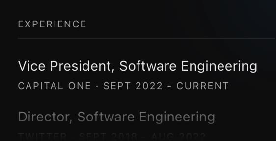 See experience